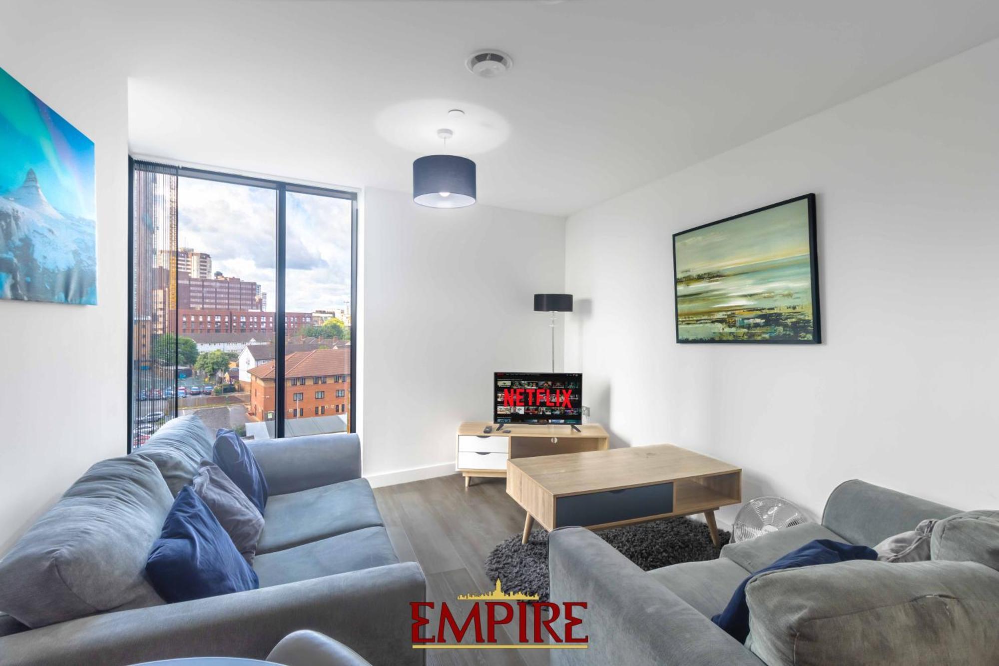Luxury 2 Bedroom Apartment, On Broad Street! برمنغهام المظهر الخارجي الصورة